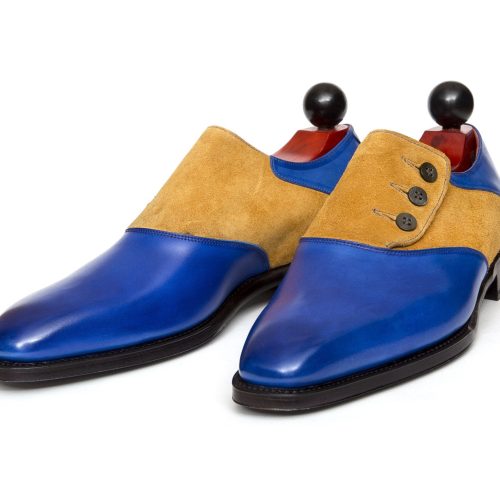 j fitzpatrick footwear collection 21 april 2017 aurora sky blue calf yellow suede lpb last 03