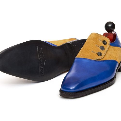 j fitzpatrick footwear collection 21 april 2017 aurora sky blue calf yellow suede lpb last 04