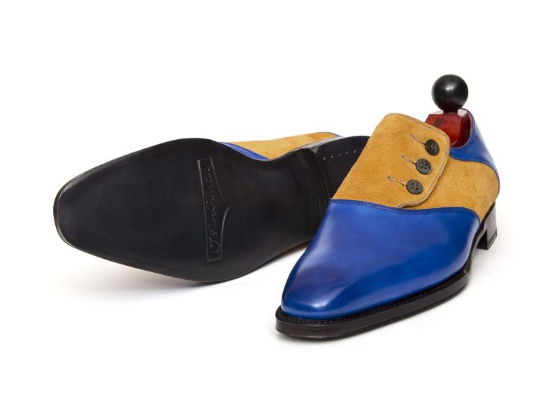 j fitzpatrick footwear collection 21 april 2017 aurora sky blue calf yellow suede lpb last 04