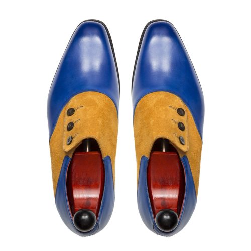 j fitzpatrick footwear collection 21 april 2017 aurora sky blue calf yellow suede lpb last 05